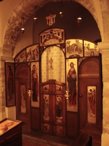 Capela ortodoxă din cripta Basilicii San Nicola