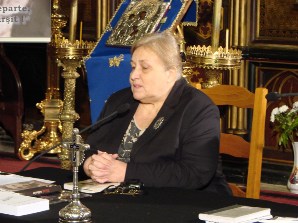Carmen Ghiță vorbind despre Valeriu Gafencu